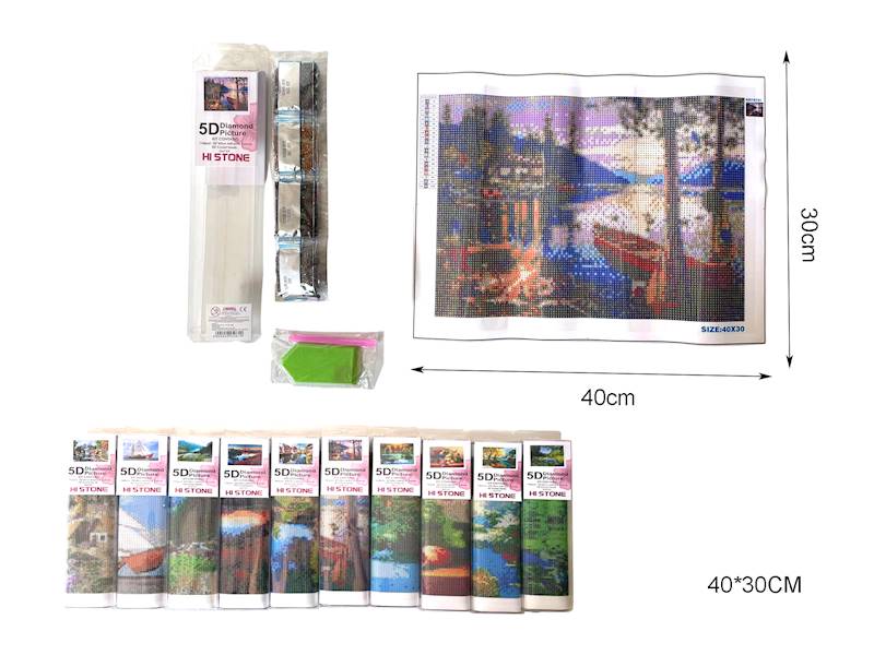 Z7795 MOZAIKA DIAMENTOWA RÓŻNE MIX 