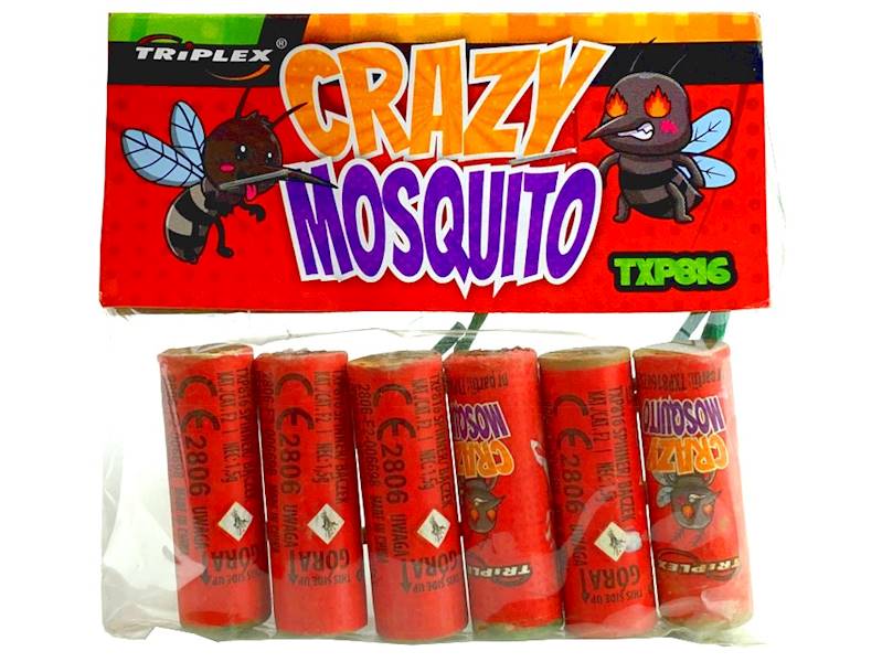 TXP816 BĄCZEK CRAZY MOSQUITO OP.6 SZT. 