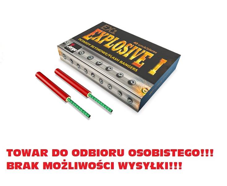 EX1 - PETARDA-EXPLOSIVE1 BŁYSKOWA cena za szt. 