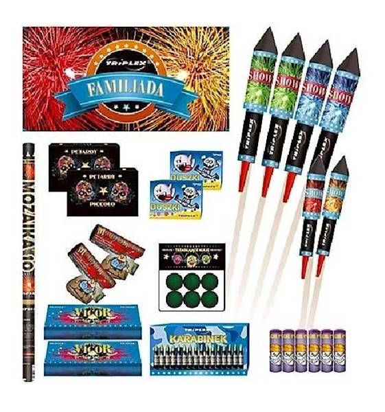 TXR927 ZESTAW PETARD - FAMILIADA 