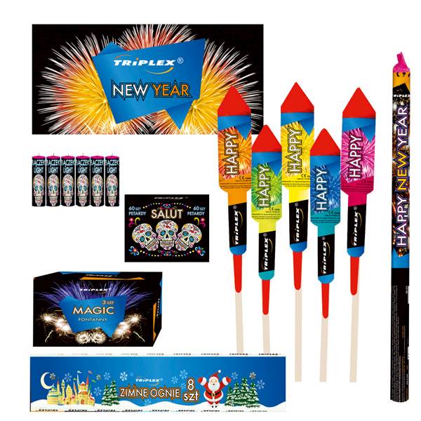 TXR140 ZESTAW PWTARD - NEW YEAR MIX