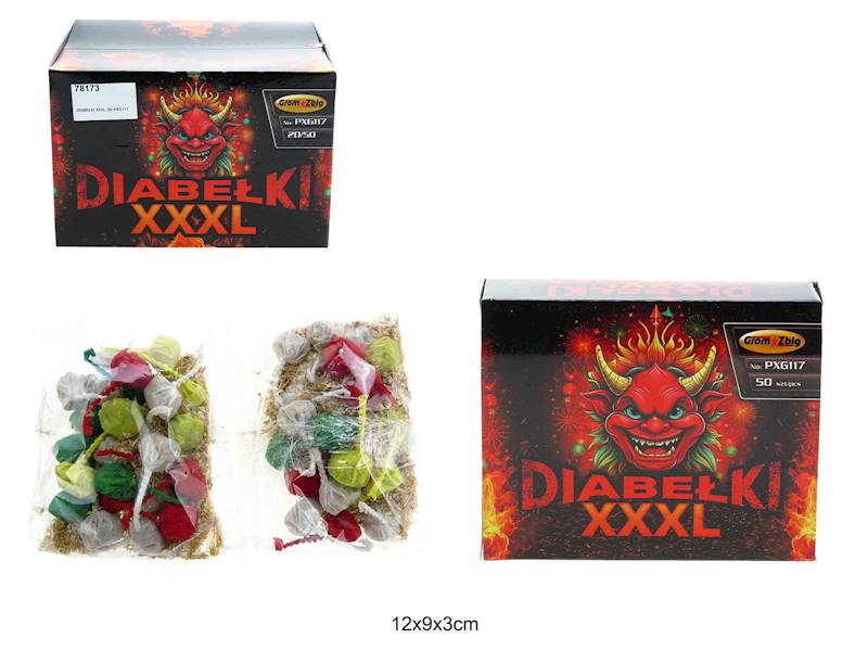 PXG117 DIABEŁKI XXXL 50  (opak. zbiorcze 20 SZT.)