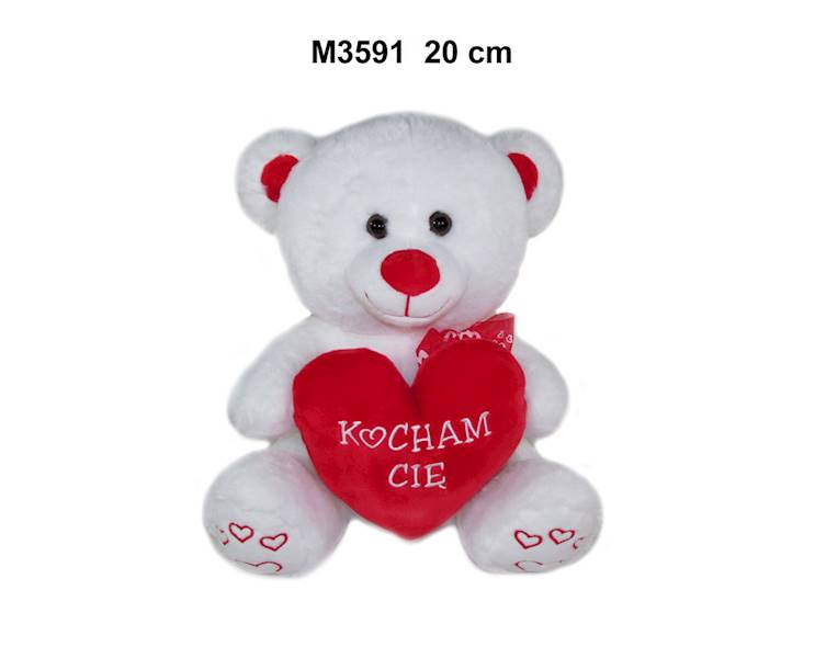 M3591 MIŚ 1 KOL "KOCHAM CIĘ"