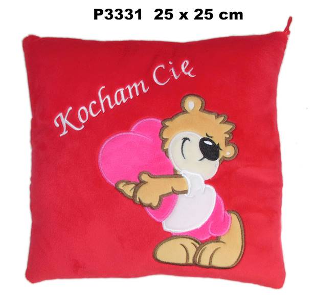 P3331 PODUSZKA "KOCHAM CIĘ"