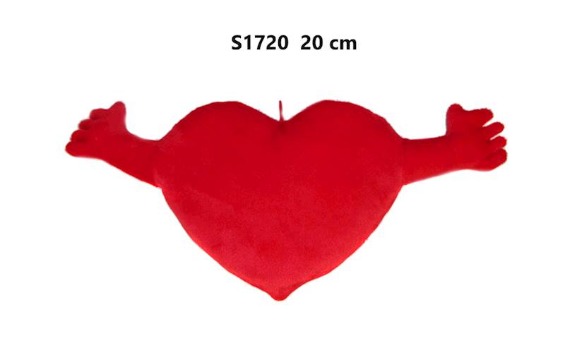 S1720 SERCE Z RĘKOMA 20cm