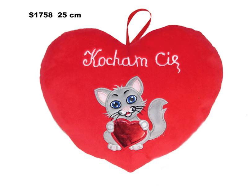 S1758 SERCE LOT "KOCHAM CIE" 25cm