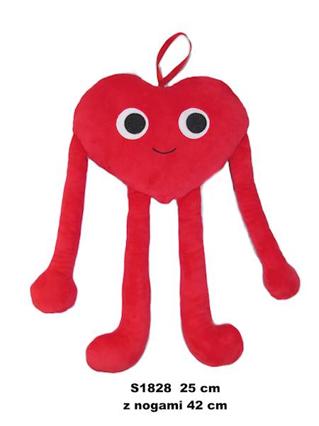 S1828 SERCE OCZY Z NOGAMI I RĘKOMA 25cm/42cm