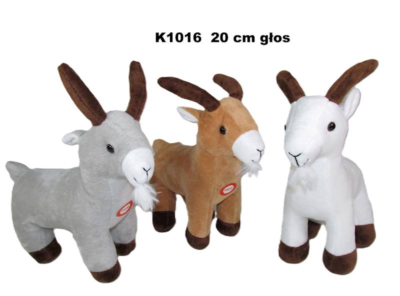 K1016 KOZICA 3KOL GŁOS 20 CM