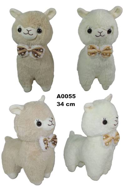 A0055 ALPAKA 2KOL. 34 CM