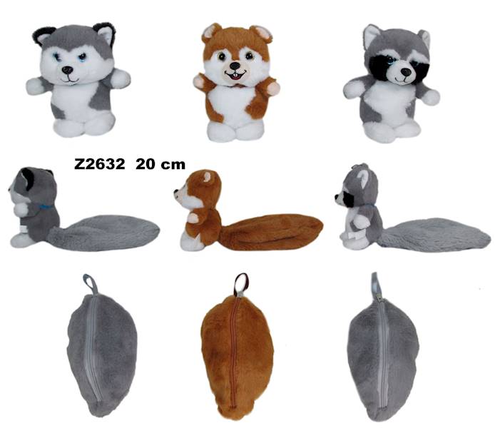 Z2632 ZWIERZĘTA MIX 20 CM
