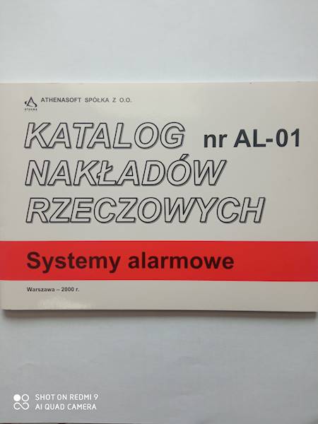 KNR AL-01 Systemy alarmowe 