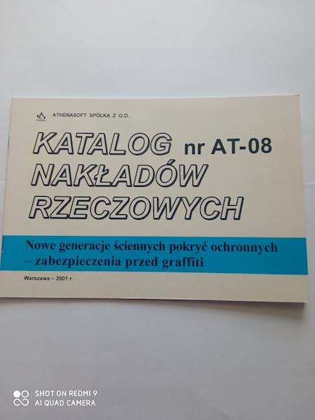 KNR AT-08 Nowe generacje ściennych pokryć ochronnych - zabezpieczenia przed graffiti