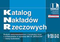 KNR SEK 02-02  Budynki o konstrukcji ścian nośnych WK-70 BOGUCIN