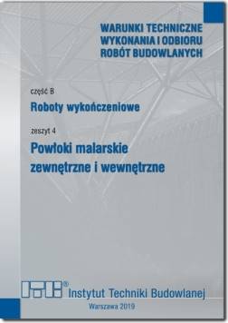 Instrukcja ITB część B zeszyt 4 387/2022 Powłoki malarskie