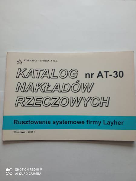 KNR AT-30 Rusztowania systemowe firmy Layher