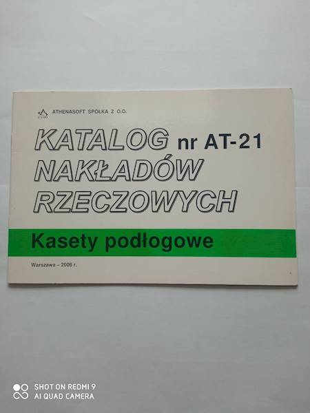 KNR AT-21 Kasety podłogowe