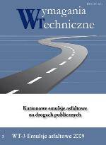 Kationowe Emulsje asfaltowe na drogach publicznych