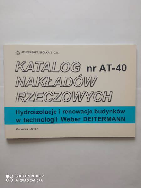 KNR AT-40 Hydroizolacje i renowacje budynków w technologii DEITREMANN