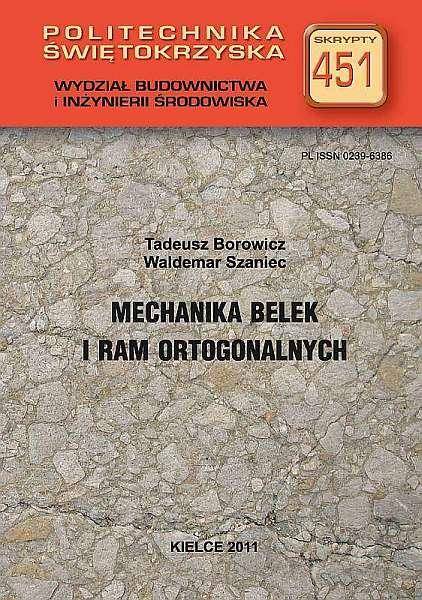 Mechanika belek i ram ortogonalnych