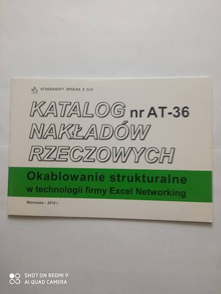 KNR AT-36 Okablowanie strukturalne w technologii firmy Excel Networking