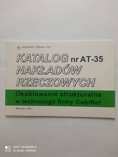 KNR AT-35 Okablowanie strukturalne w technologii firmy CobiNet 