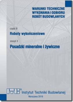 Instrukcja ITB część B zeszyt 3 398/2023 Posadzki mineralne i żywiczne  