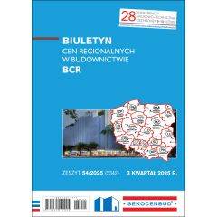 SEKOCENBUD Biuletyn cen regionalnych w budownictwie BCR 3 kw 2025 rok