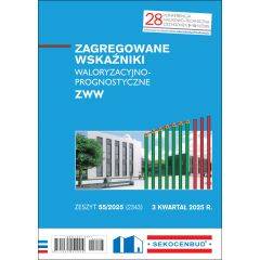 SEKOCENBUD Zagregowane wskaźniki waloryzacyjno-prognostyczne ZWW 3 kw 2025 rok