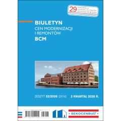 SEKOCENBUD Biuletyn cen modernizacji i remontów BCM 3 kw. 2026 rok