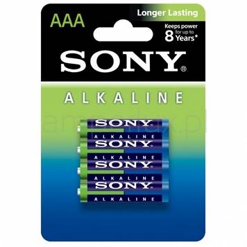 BATERIA LR03 AAA op.4szt alkal.SONY małe paluszki