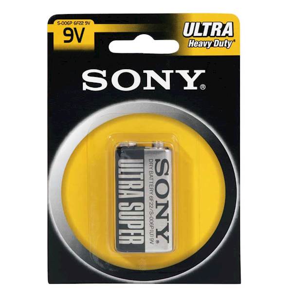BATERIA 6F22 9V SONY ULTRA -kostka-