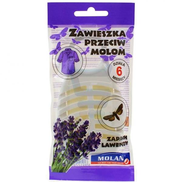 ZAWIESZKA NA MOLE lawenda MOLOMIT 6-mcy