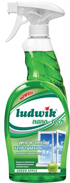 LUDWIK do szyb i glazury 600ml JABŁKO nano /10/