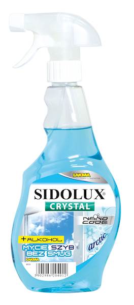 PROMO!!! SIDOLUX CRYSTAL pł.do szyb 500ml ARCTIC