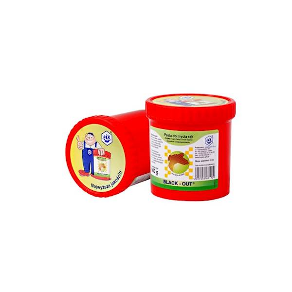 BLACK OUT - PASTA BHP do rąk 500g/24/