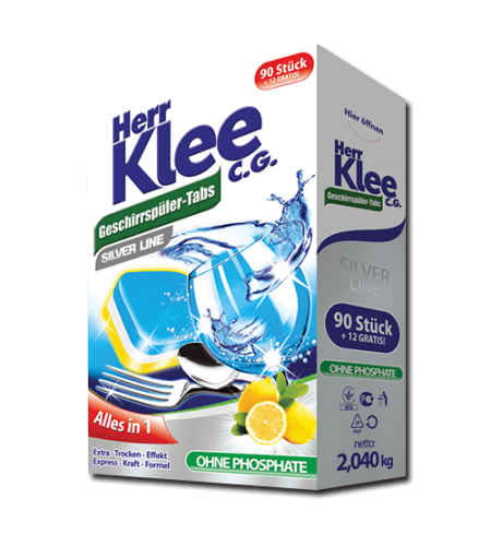 KLEE tabl.do zmywarek op.102szt /2,040kg/ ALLinONE