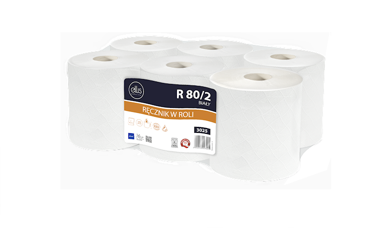 RĘCZNIK ELLIS R80/2 2w  celuloza 6szt 3025 6rolek