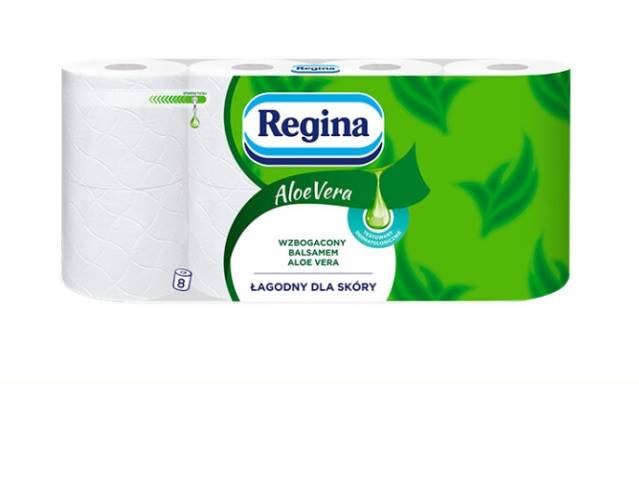REGINA ALOE VERA Delicate papier toal.8szt 3w /7/