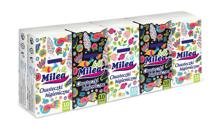 CHUSTECZKI higieniczne 10x10 MILEA