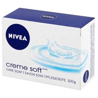 NIVEA - mydło 100g Creme Soft -białe-