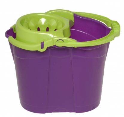 WIADRO mop 15L + WYCISKACZ SUPERMOCNE dwa dziu