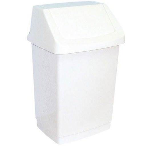 PROMO!!! KOSZ uchylny 25L CLICK IT biały CURVER