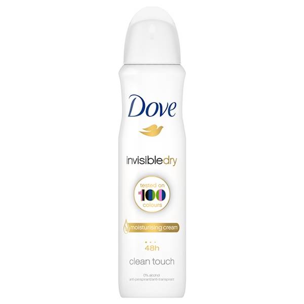 DOVE dezodorant 150ml INVISIBLE DRY