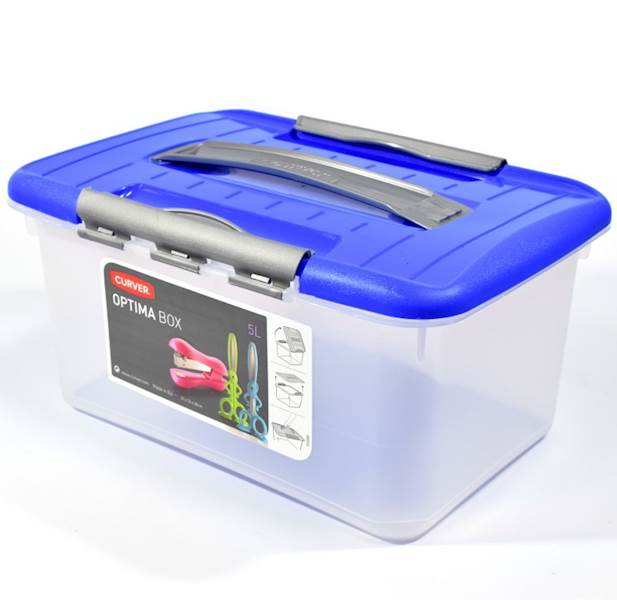 POJEMNIK 5L Curver OPTIMA z rączką 290x201x143