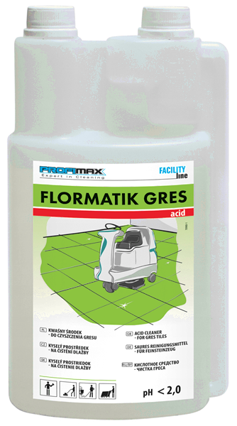 FLORMATIK GRES ACID 1L kwaśny środek do gresu