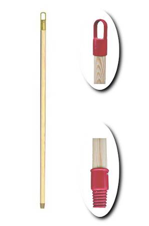 KIJ 150cm drewniany z nasadką plastikową gwintow.