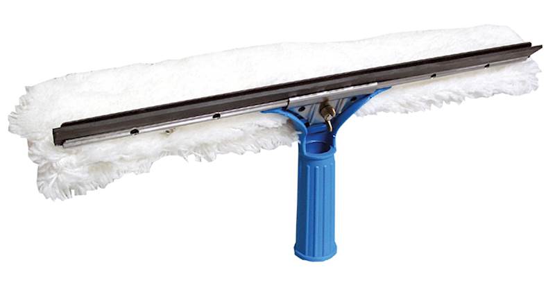 ŚCIĄGACZKA DO SZYB 35cm Z MYJKĄ MIKROFIBRA  L004