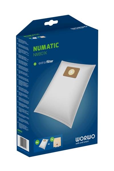 WORKI do odkurz 4szt NMB01K Numatic /N01/ 74-to170