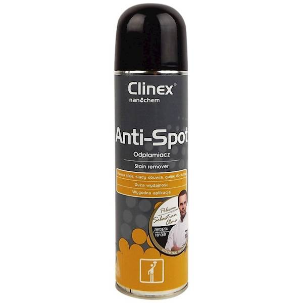 CLINEX ANTI SPOT odplamiacz 250ml GUMA, KLEJ, TUSZ