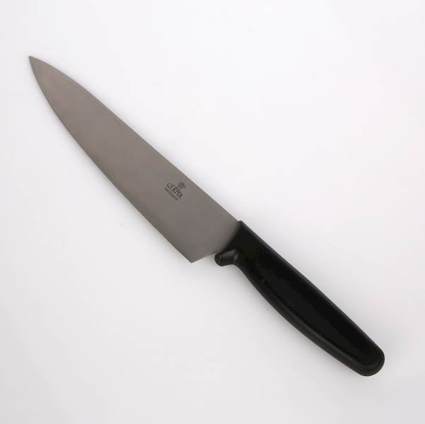 NÓŻ 20cm SZEFA KUCHNI czarny WIKTOR
